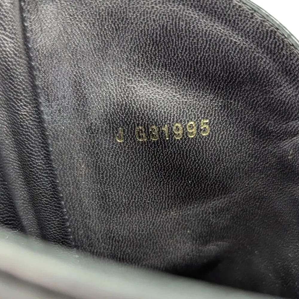 Chanel 2016 Aged Calfskin Ankle Boots Black Pearl Button CC Logo 36.5 | 6